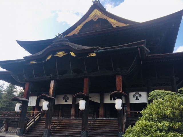 長野県の善光寺
