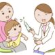 予防接種を受ける赤ちゃん
